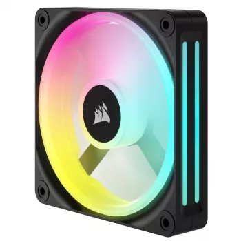 CORSAIR Qx RGB Series Icue Link Qx120 RGB 120 mm magneettinen kupoli-RGB-tuuletin aloituspakkaus