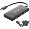 InLine USB 3.2 Gen.1 -keskitin, USB-C 2 port USB-C ja 3 port USB-A, virtalähteellä