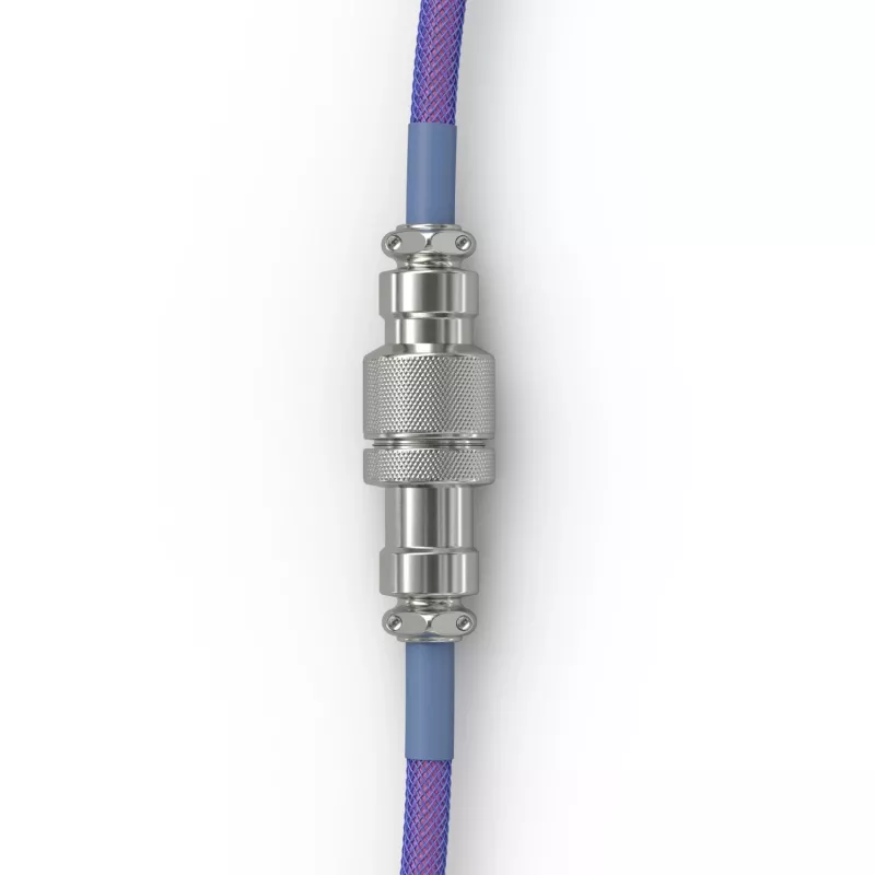 Kierretty USB-kaapeli GLORIOUS GMMK Nebula 1,5 m RGB näppäimistöille