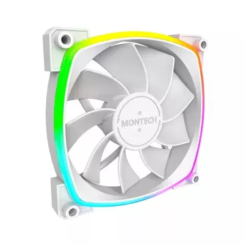 Tuuletin Montech RX120 PWM 12 cm 800-1600 RPM 27 dB valkoinen