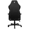 Nitro Concepts X1000 NC-X1000-BW pelituoli, verhoiltu istuin, musta/valkoinen (Radiant White)