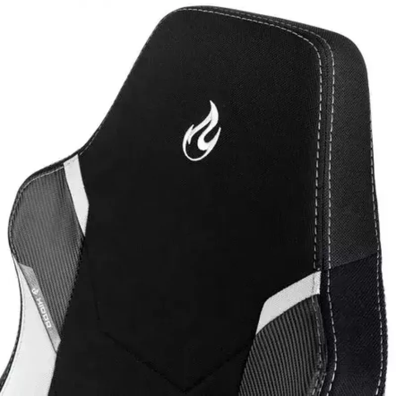 Nitro Concepts X1000 NC-X1000-BW pelituoli, verhoiltu istuin, musta/valkoinen (Radiant White)