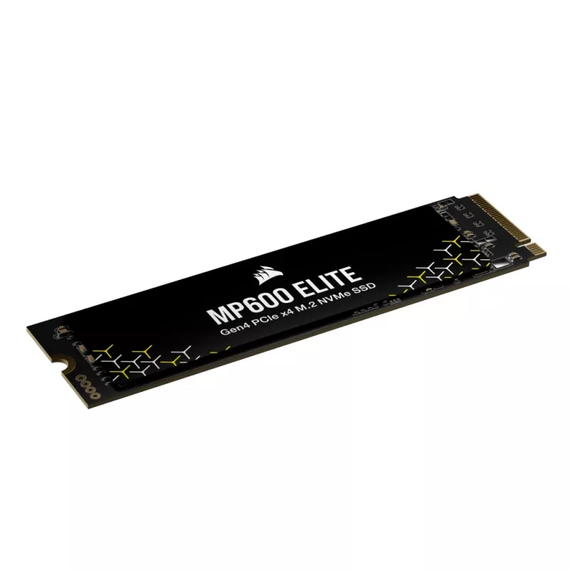 Corsair MP600 Elite CSSD-F1000GBMP600ENH SSD-levy, 1 TB, M.2 2280, PCIe 4.0 x4 NVMe, 3D TLC, 256-bittinen AES-salaus