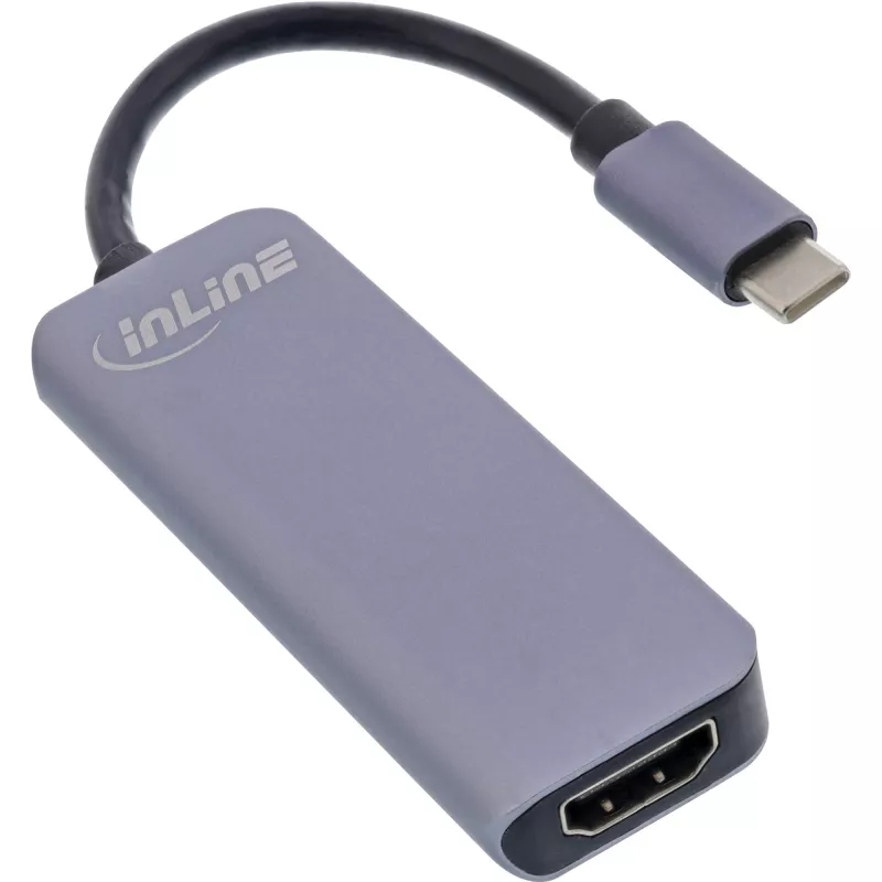 InLine-monikeskitin USB 3.2 Gen.1, 2x USB-A, HDMI 4K/30Hz, USB-C PD 87W