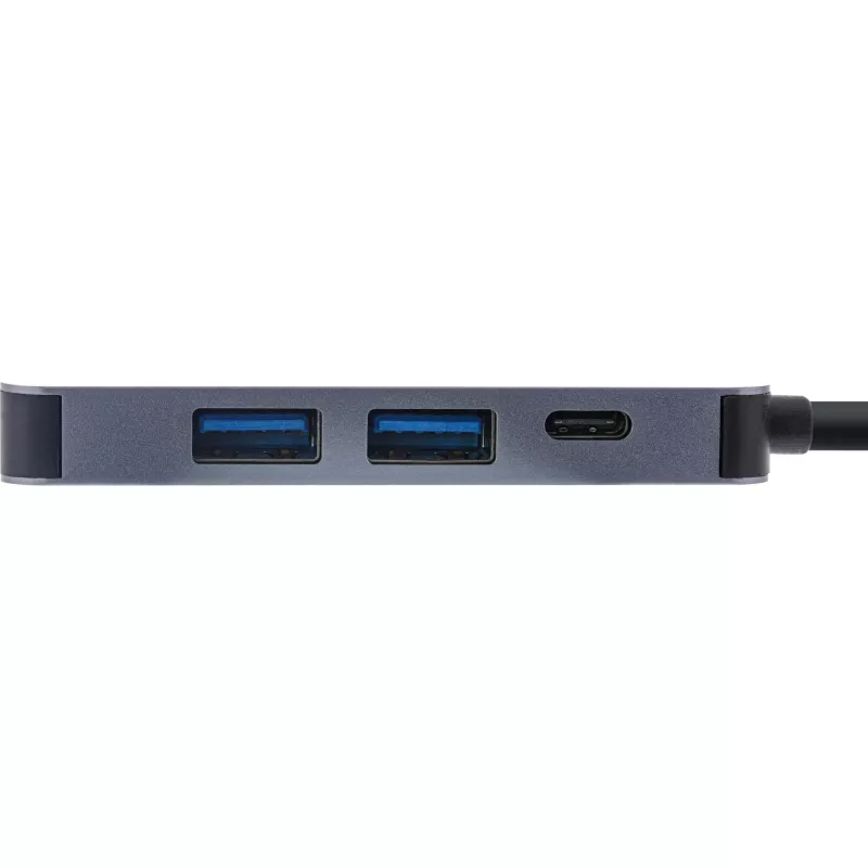 InLine-monikeskitin USB 3.2 Gen.1, 2x USB-A, HDMI 4K/30Hz, USB-C PD 87W