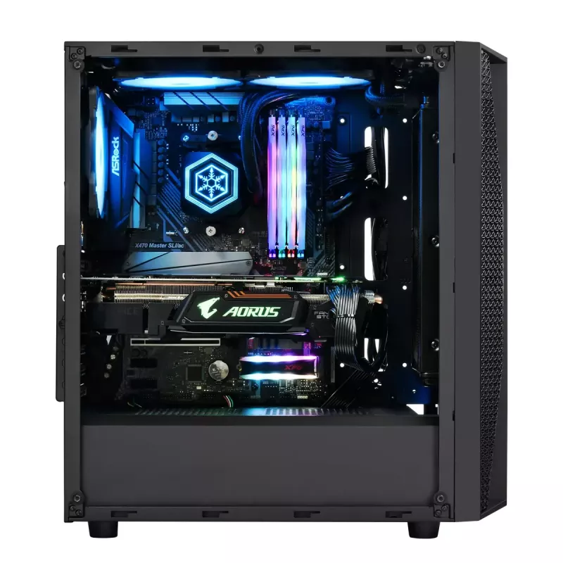 PC-kotelo Silverstone FARA B1 PRO Tower musta