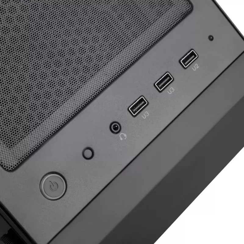 PC-kotelo Silverstone FARA B1 PRO Tower musta
