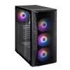 PC-kotelo Silverstone FARA B1 PRO Tower musta