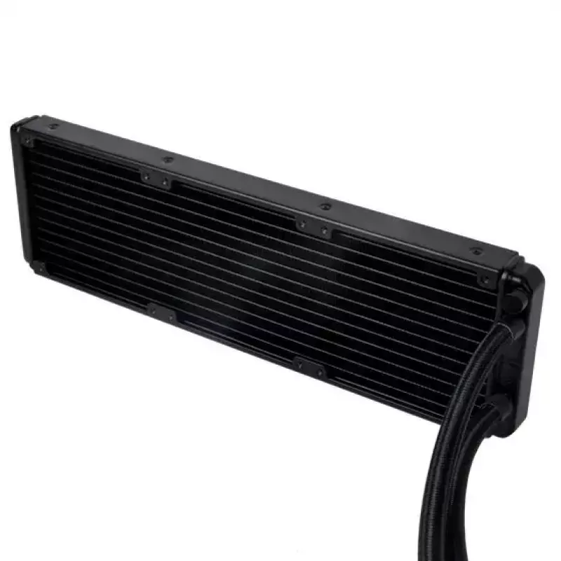 SilverStone Permafrost PF360-ARGB V2 SST-PF360-ARGB-V2 360 mm AiO-nestejäähdytin prosessorille, ARGB, RGB-ohjaimella, musta
