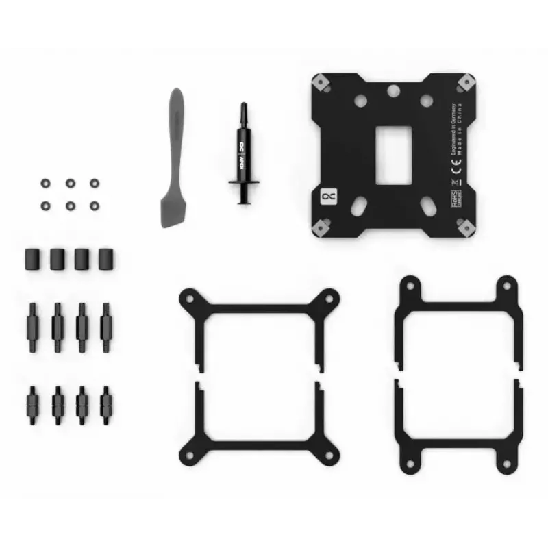 Alphacool Core 1 prosessorin vesilohko, Carbon