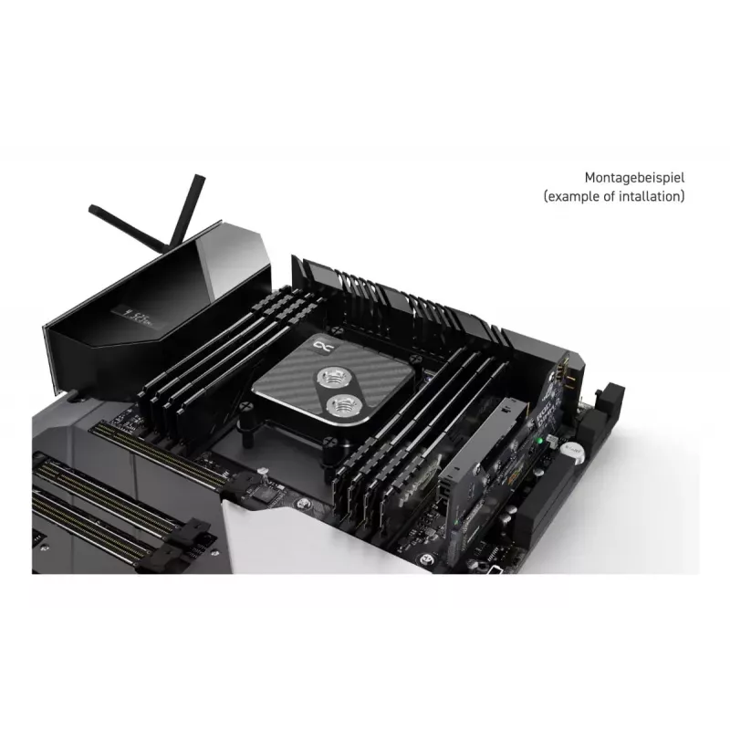 Alphacool Core 1 prosessorin vesilohko, Carbon