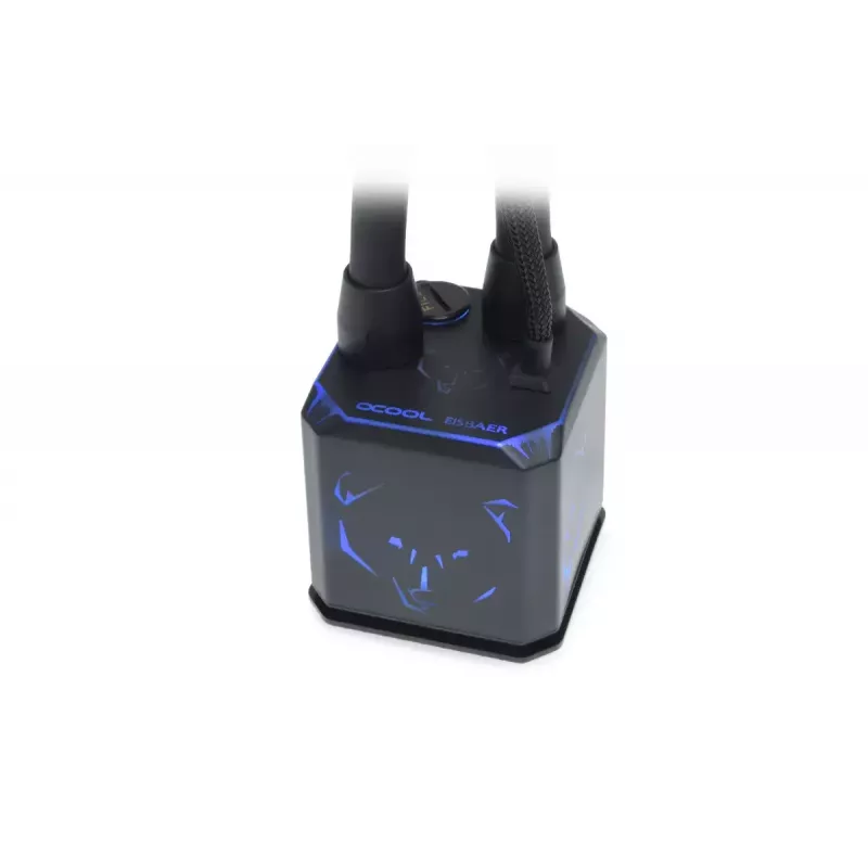 Alphacool Eisbaer Aurora HPE Edition 360 AIO prosessorin vesijäähdytin, musta