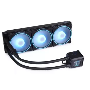 Alphacool Eisbaer Aurora HPE Edition 360 AIO prosessorin vesijäähdytin, musta