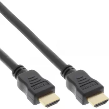 InLine High Speed HDMI -kaapeli Ethernetillä Premium 4K2K uros/uros musta 1,5 m