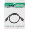 InLine High Speed HDMI -kaapeli Ethernetillä Premium 4K2K uros/uros musta 1,5 m