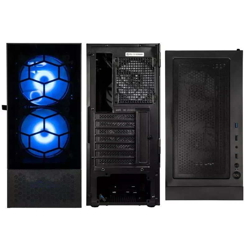 PC-kotelo Kolink OBSERVATORY MX Midi Tower musta