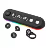 Streamplify HUB DECK 5 USB-keskitin, 4x USB 3.0, 1x USB 2.0, RGB, 12V, EU-virtajohto, musta