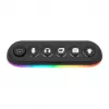 Streamplify HUB DECK 5 USB-keskitin, 4x USB 3.0, 1x USB 2.0, RGB, 12V, EU-virtajohto, musta