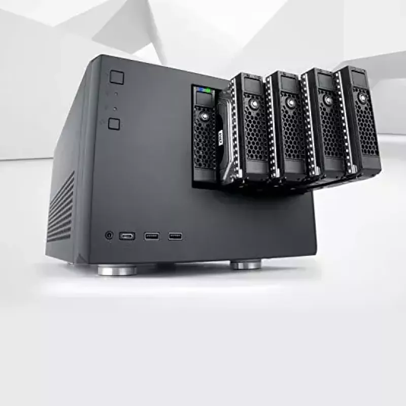 Tietokonekotelo SilverStone SST-CS351 Tower Case ATX musta