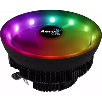 Aerocool Core Plus -prosessoricooleri 13,6 cm, musta, valkoinen