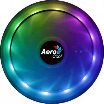 Aerocool Core Plus -prosessoricooleri 13,6 cm, musta, valkoinen