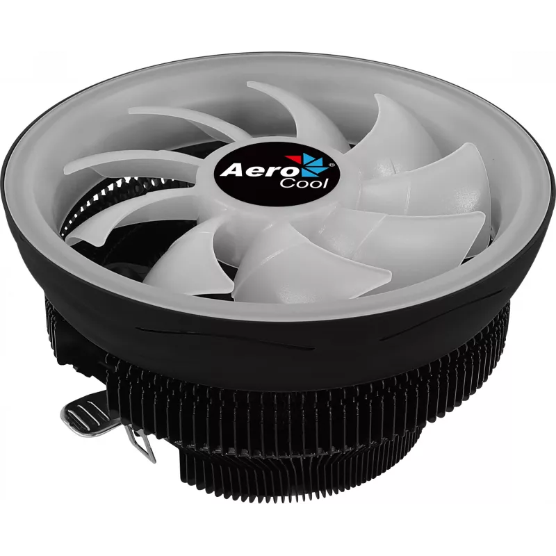 Aerocool Core Plus prosessorijäähdytin, ARGB, 120 mm, musta