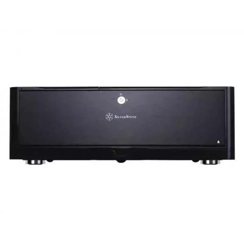 PC-kotelo Silverstone GD06B Desktop musta