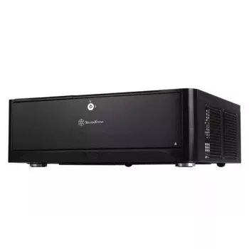 PC-kotelo Silverstone GD06B Desktop musta