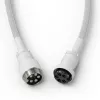 Kierretty USB-kaapeli GLORIOUS GMMK Ghost White (GLO-KB-ACC-CBL-COIL-GWHT) – spiraalikaapeli, Ghost White