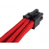 SilverStone SST-PP07-IDE6R 6-pin PCIe – 6-pin PCIe -jatkokaapeli, 250 mm, punainen