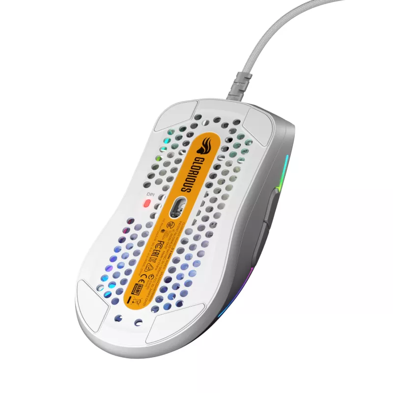 Glorious Gaming Glorious Model O 2 Mini - mattavalkoinen, oikeakätinen, optinen, USB Type-A, 26 000 DPI, valkoinen