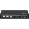 InLine 2x1 HDMI KVM-kytkin, 2x1, HDMI 4K2K, USB 2.0 -keskitin, äänellä