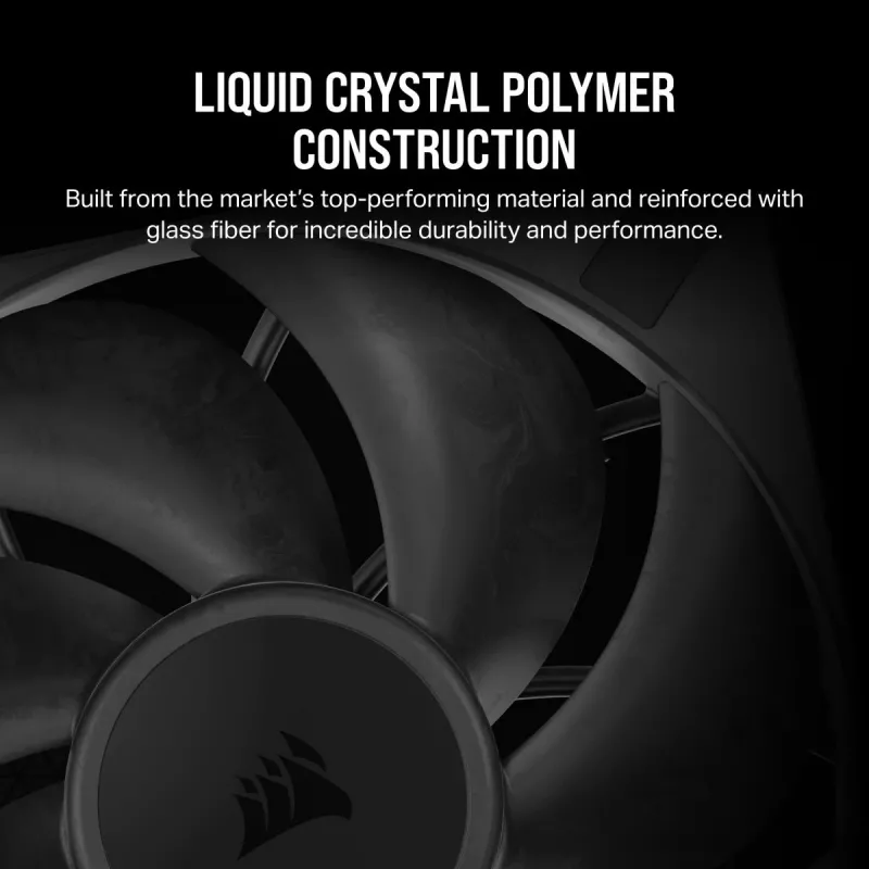 Tuuletin Corsair RS120 MAX 12 cm musta 2000 RPM 3 kpl
