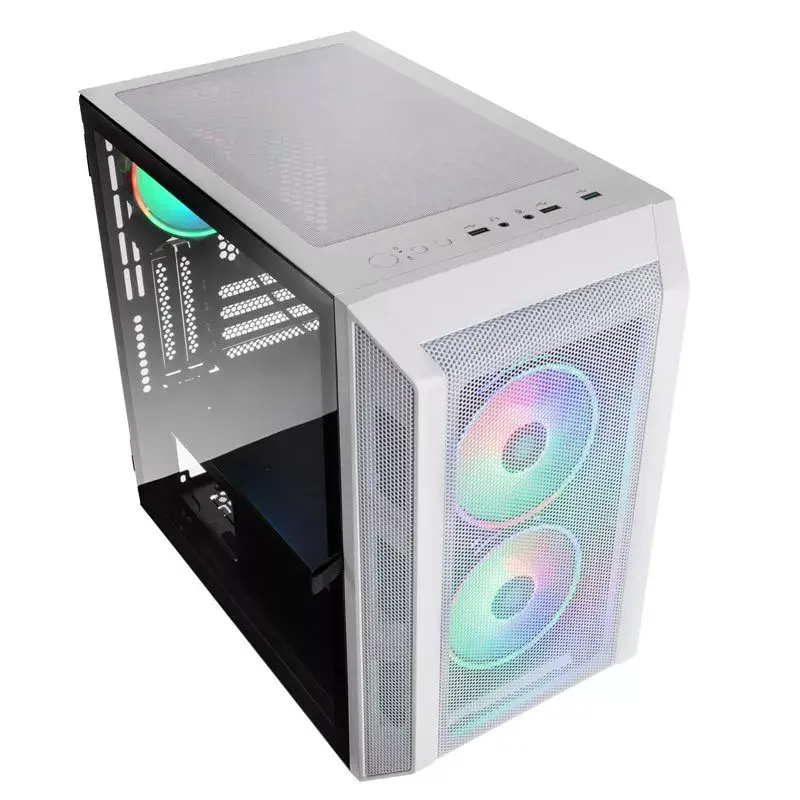 Kolink Citadel Mesh RGB Micro Tower valkoinen
