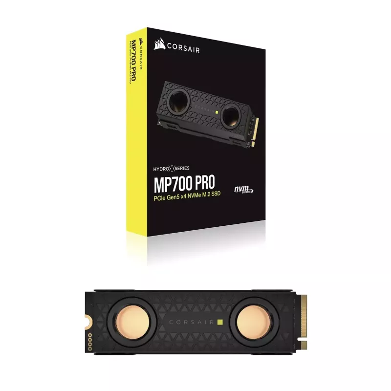 SSD-levy Corsair 2 TB M.2 PCI Express 5.0 MP700 PRO Hydro X