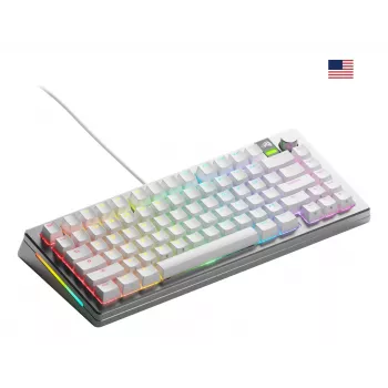 Mekaaninen pelinäppäimistö GLORIOUS GMMK 3 PRO 75% johdollinen USB QWERTY RGB hopea (US)