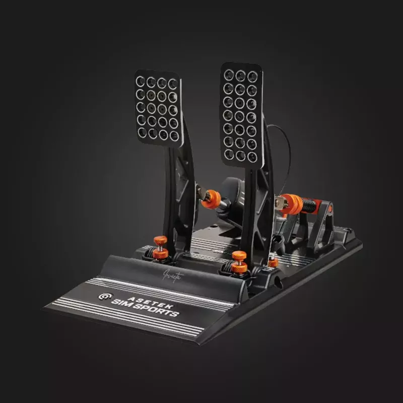 Asetek SimSports Invicta ajosimulaattorin kaasu- ja jarrupolkimet 40-010-0000001
