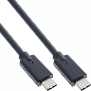 USB 3.2 Gen.2x2 -kaapeli InLine 35704A 1,5 m USB-C uros/uros musta