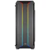 Aerocool SKYLINEV2BK PC ATX -kotelo kaksoisetupaneeli LED ARGB-tuuletin ARGB 12 cm musta