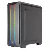 Aerocool SKYLINEV2BK PC ATX -kotelo kaksoisetupaneeli LED ARGB-tuuletin ARGB 12 cm musta