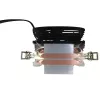 AEROCOOL VERKHO2 CPU-jäähdytin 90 mm:n tuulettimella, hydraulisella laakerilla, 800–2000 RPM, 110 W TDP, monikantatuki