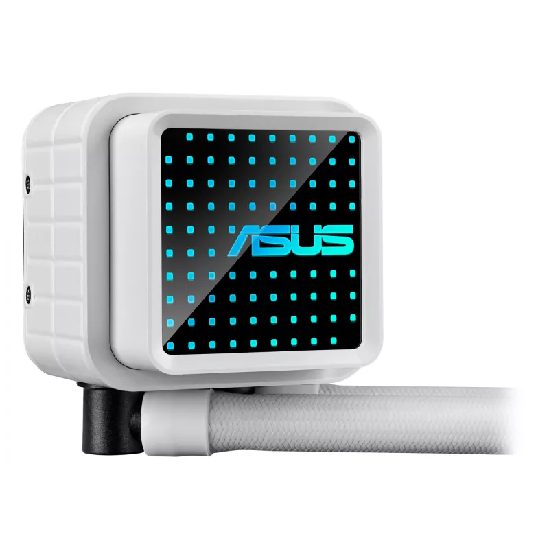ASUS Prime LC 360 ARGB White Edition -prosessorijäähdytin nestejäähdytys 12 cm 1 kpl