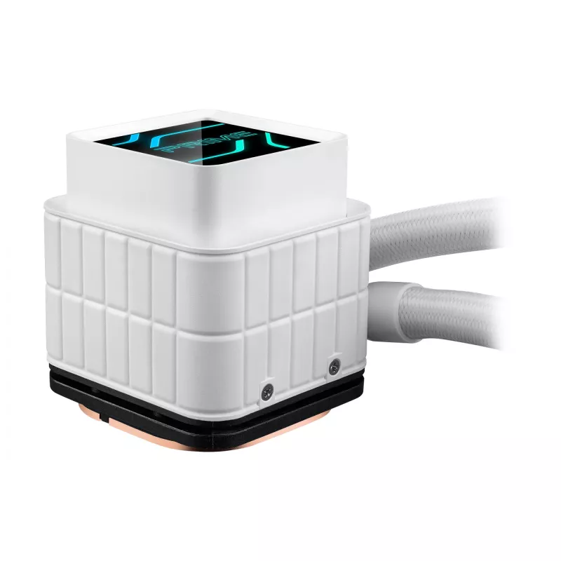 ASUS Prime LC 360 ARGB White Edition -prosessorijäähdytin nestejäähdytys 12 cm 1 kpl