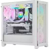 CORSAIR Midi Tower -kotelo - Icue 4000d RGB valkoinen