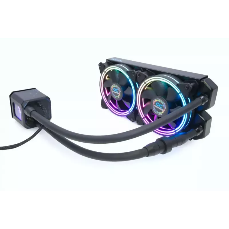 Nestekierron jäähdytin Alphacool Eisbaer Aurora 240 CPU prosessori musta