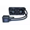 Nestekierron jäähdytin Alphacool Eisbaer Aurora 240 CPU prosessori musta