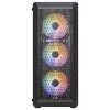 Aerocool BEAMBKV2 Gaming ATX-kotelo 4 tuuletinta 12cm FRGB musta