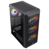 Aerocool BEAMBKV2 Gaming ATX-kotelo 4 tuuletinta 12cm FRGB musta