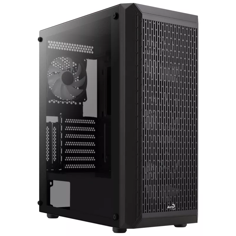 Aerocool BEAMBKV2 Gaming ATX-kotelo 4 tuuletinta 12cm FRGB musta