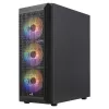 Aerocool BEAMBKV2 Gaming ATX-kotelo 4 tuuletinta 12cm FRGB musta